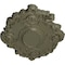 Ekena Millwork Kinsley Flowing Leaf Ceiling Medallion, Hand-Painted Spartan Stone, 30 3/8"W x 20 3/4"H x 1"P CM30KISSF - alternate 3